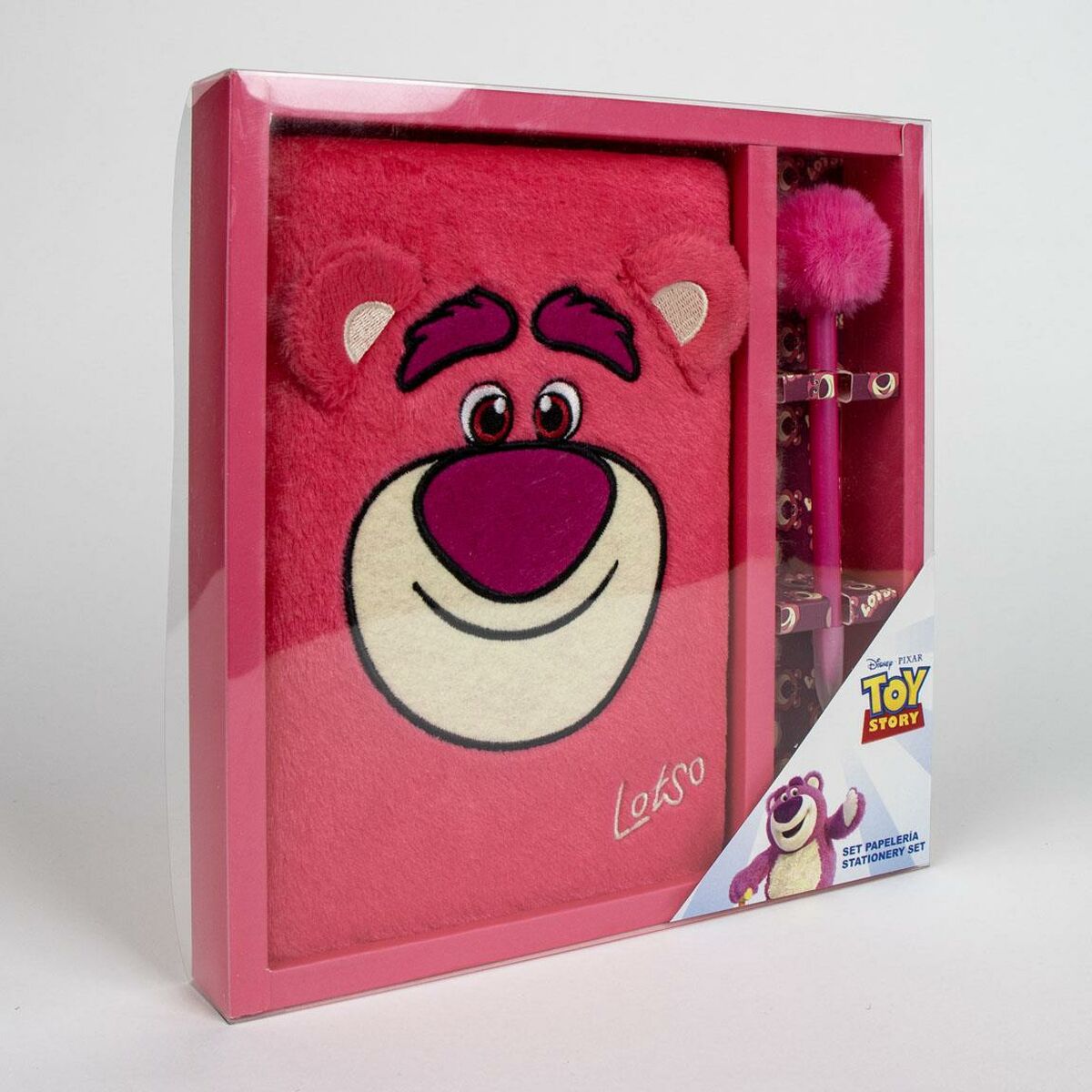 Set de Papelaria Toy Story Cor de Rosa